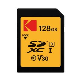 Kodak EKMSD128GXC10HPRK Tarjeta de Memoria Micro SDXC 128GB UHS-I U3 V30 Clase 10, 100MB/s Lectura, 85MB/s Escritura