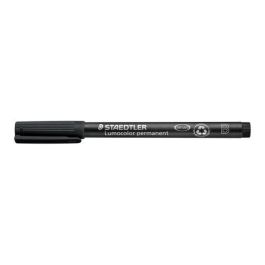 Rotulador Permanente Staedtler 314 Lumocolor Biselado Negro (Set de 10) Precio: 19.79000012. SKU: B143DQGDA3