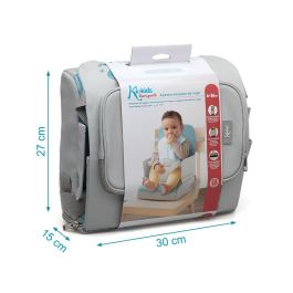 KioKids Trona de Viaje Plegable Asiento Elevador Portátil para Bebés +6 meses hasta 3 años Dinosaurio Azul Colección Dolci Amici KioKids Trona de Viaje Plegable Asiento Elevador Portátil para Bebés +6 meses hasta 3 años Dinosaurio Azul Colección Dolci Amici