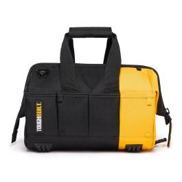 Toughbuilt Bolsa Herramientas Massive Mouth 30 cm con Abertura Ancha HardBody 29-34 kg / 65-75 lb - 32 Bolsillos