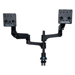 R-Go Tools R-Go Caparo 4 D2, Circular Dual Monitor Arm, Desk Mount, Gas Spring, 3-9kg, Black-Silver, Low Carbon Footprint R-Go Tools R-Go Caparo 4 D2, Circular Dual Monitor Arm, Desk Mount, Gas Spring, 3-9kg, Black-Silver, Low Carbon Footprint