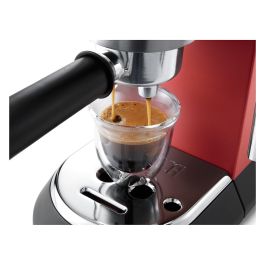 DeLonghi Cafetera Espresso Dedica EC685.R Roja 1300W 1.1L