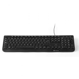 NGS COCOAKIT Teclado Ratón USB Negro QWERTY 1000 DPI