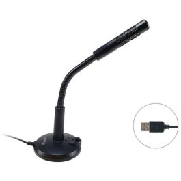 EQUIP MICROFONO SOBREMESA LIFE ONMIDIRECCIONAL USB BRAZO FLEXIBLE BOTON MUTE Precio: 12.50000059. SKU: S7811149