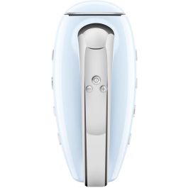 SMEG HMF01PBEU Batidora de Mano, Diseño Retro Años 50, Azul Pastel, 250W