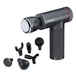Beurer MG 195 Hot & Cold Pistola de Masaje Muscular con Función Calor/Frío, 9 Niveles de Intensidad