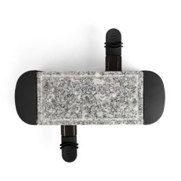 Livoo DOC156N Raclette para 2 personas, 350W, con bandeja de granito extraíble y botón de encendido/apagado