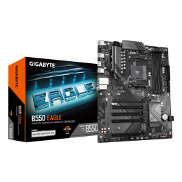 GIGABYTE B550 EAGLE Placa Base para AMD Ryzen 5000 Serie, VRM 10+3+1 Fases, DDR4 3200MHz, PCIe 4.0 M.2, LAN GbE, ATX Precio: 108.49999941. SKU: B17T47PHQT
