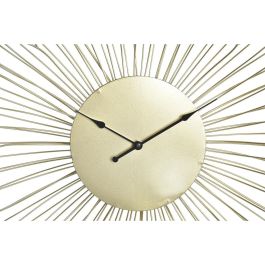 Reloj Pared Moderno DKD Home Decor Dorado 4 x 57 x 57 cm