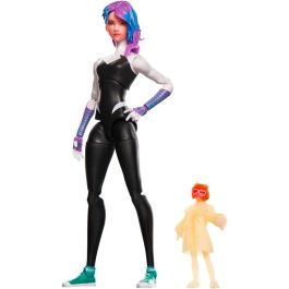 Hasbro Figura Spider-Gwen Spider-Man: Across The Spider-Verse articulada 15cm con accesorios