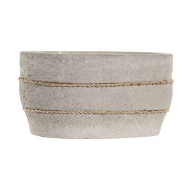 DKD Home Decor Vela Gris 8 x 7 x 15 cm (12 Unidades) Vainilla