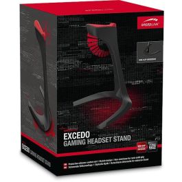 Speedlink SL-800900-BK Soporte para Auriculares Gaming EXCEDO, Pasivo, Negro, para Interior