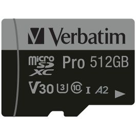 CARD 512GB Verbatim MicroHC Pro Class 10 + Adapter retail