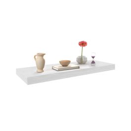 Moblekit Estante Flotante Blanco 60 x 23.5 x 3.8 cm (6 Unidades)