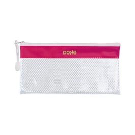 Portatodo Dohe Cremallera Apaisado Pvc Blanco/Rosa (Set de 12) Precio: 19.98999981. SKU: B1H8EMVH5N