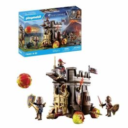 Playmobil Carro Combate Con Cañón Fuego - Set de Figuras y Accesorios para Aventuras de Caballeros