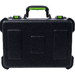 SBG Estuche de Transporte de Polietileno para 6 Micrófonos Inalámbricos con Espacio para Pilas, Cierre TSA
