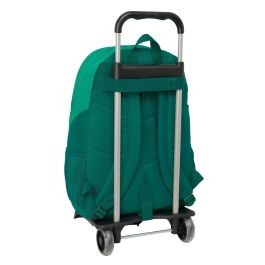 Safta 665+905 Mochila Escolar con Carro Real Betis Balompié Resistente al Agua 30x43x14 cm para Niños +3 Años