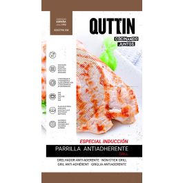 Quttin Parrilla Rectangular Grill 45 x 27 x 4.5 cm (6 Unidades)