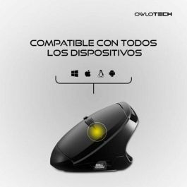 Ratón Owlotech Negro