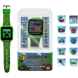 Kids Licensing MIN4045 Reloj interactivo Licencia Infantil Multifunción Cámara selfie Juegos integrados