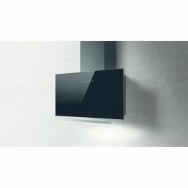 Elica ELI8020283049963 Campana extractora Aplomb de 60 cm en cristal negro y gris antracita 58,8x65,5-99x25