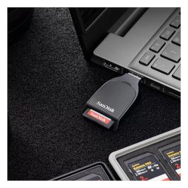 Sandisk Lector de Tarjetas SD SDDR-C731-GNANN, USB 3.2 Gen 1 Type-A, Negro