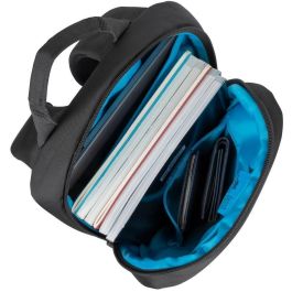 Rivacase 7523 Mochila Alpendorf Eco 13.3"-14" Negro para Portátil, Poliéster Reciclado, Urban