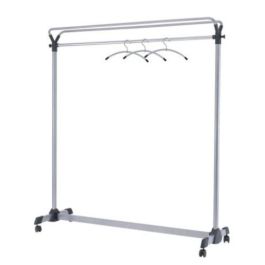 Archivo 2000 Perchero Alba de Gran Capacidad con Ruedas 540x1530x1715 mm Gris ALPMGROUP3 GS