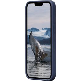 dbramante1928 Funda Greenland iPhone 14 Pro Max Azul Pacífico - Protectora, Antigolpes y Fabricada con Plástico Reciclado