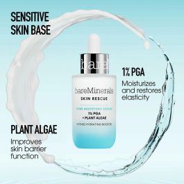bareMinerals SKIN RESCUE PURE MOISTURE SERUM - Sérum Facial Hidratante Intensivo 24H, Luminosidad, Barrera Piel, Clínicamente Testado, 30 ml