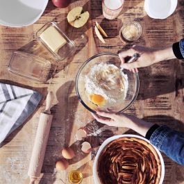 Mantequera con Tapa Vidrio Vaca Luminarc 17x7 cm