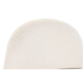 DKD Home Decor Sillón Moderno Blanco 66 x 66 x 66 cm