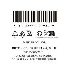 Quttin Cuchillo Mondador Sybarite 8 cm (24 Unidades)