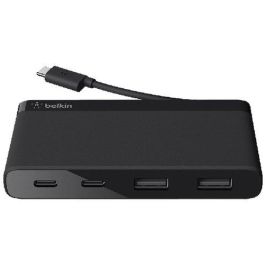 Hub Usb Belkin 4 Puertos Usb 3.0 (2 Usb-C Y 2 Usb-A) Negro Precio: 37.6899996. SKU: S7740584