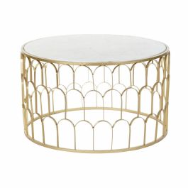 Mesa Centro Glam DKD Home Decor Dorado Blanco 87 x 51.5 x 87 cm Precio: 322.50000046. SKU: S3023030