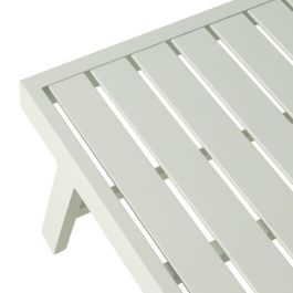 Conjunto Jardín Beige-Blanco Aluminio 1 cm