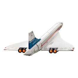 Lego Icons Concorde Kit de Construcción de Modelos de Aviones para Adultos con Detalles Auténticos y 3 Modos