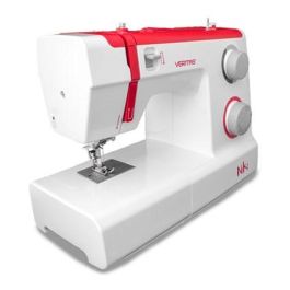 Veritas Máquina de Coser Niki con 23 Programas de Puntadas Ajustables, Enhebrador Automático y Cortahilos