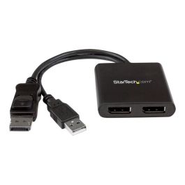Splitter DisplayPort Startech MSTDP122DP Negro 4K Ultra HD Precio: 62.79000002. SKU: S55057612