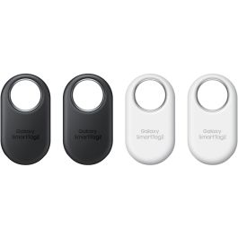Samsung SmartTag 2 EI-T5600 (4er Pack) - 2x Negro + 2x Blanco | Buscador Bluetooth 5.3 IP67 con NFC para Elementos
