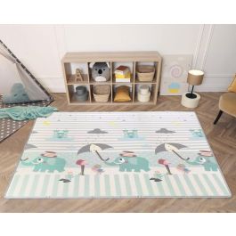 KioKids Tapete Mantita Plegable Educativo 150 x 200 cm Impermeable Reversible Precio: 34.50000037. SKU: B18CPJZM2G