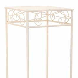 Soporte para Maceta Alexandra House Living Blanco Metal Hierro 28 x 160 x 58 cm