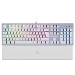 Newskill Teclado Gaming Serike V2 Mecánico 100% Español Blanco, Aluminio, Retroiluminación RGB, Switches Intercambiables NewSwitch (104 Teclas) Precio: 183.50000053. SKU: B1HA9NXKJS