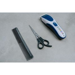 Wahl 09649-916 Cortapelos con/sin Cable + Recortadora de Precisión Color PRO, Cuchillas Autoafilables, 3-25mm, Batería para 60 Minutos