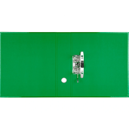Liderpapel Archivador de Palanca A4 Forrado Lomo 80mm Verde con Compresor Metálico
