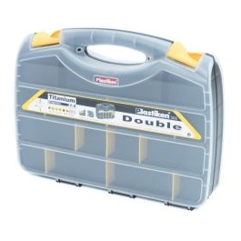 Plastiken 80382_NOIRE Organizador de herramientas doble de plástico 38 cm de titanio Precio: 27.50000033. SKU: B12QVLHXQK