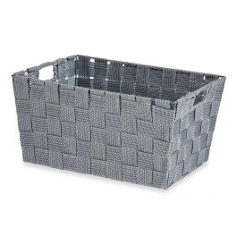 Cesta de Tela Kipit Gris 30x14x20 cm - 5L (18 Unidades) Cesta de Tela Kipit Gris 30x14x20 cm - 5L (18 Unidades)