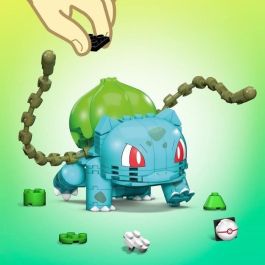 Mega Construx Pokémon Bulbasaur Set de Ladrillos de Construcción Articulado, 175 piezas, 10+ cm, Edad 7+