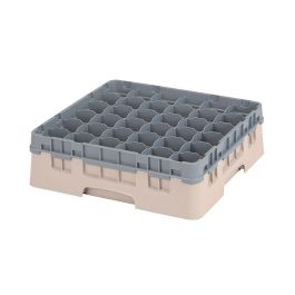 CAMBRO - 36S418-184 - Cesta de lavado 36 comp. 1 altura - 7,2 cm Ø máx. - alt. máx. 11,8 cm - 50 x 50 x 14,3 cm - Beige Precio: 47.49999958. SKU: B16ZNG5H8B